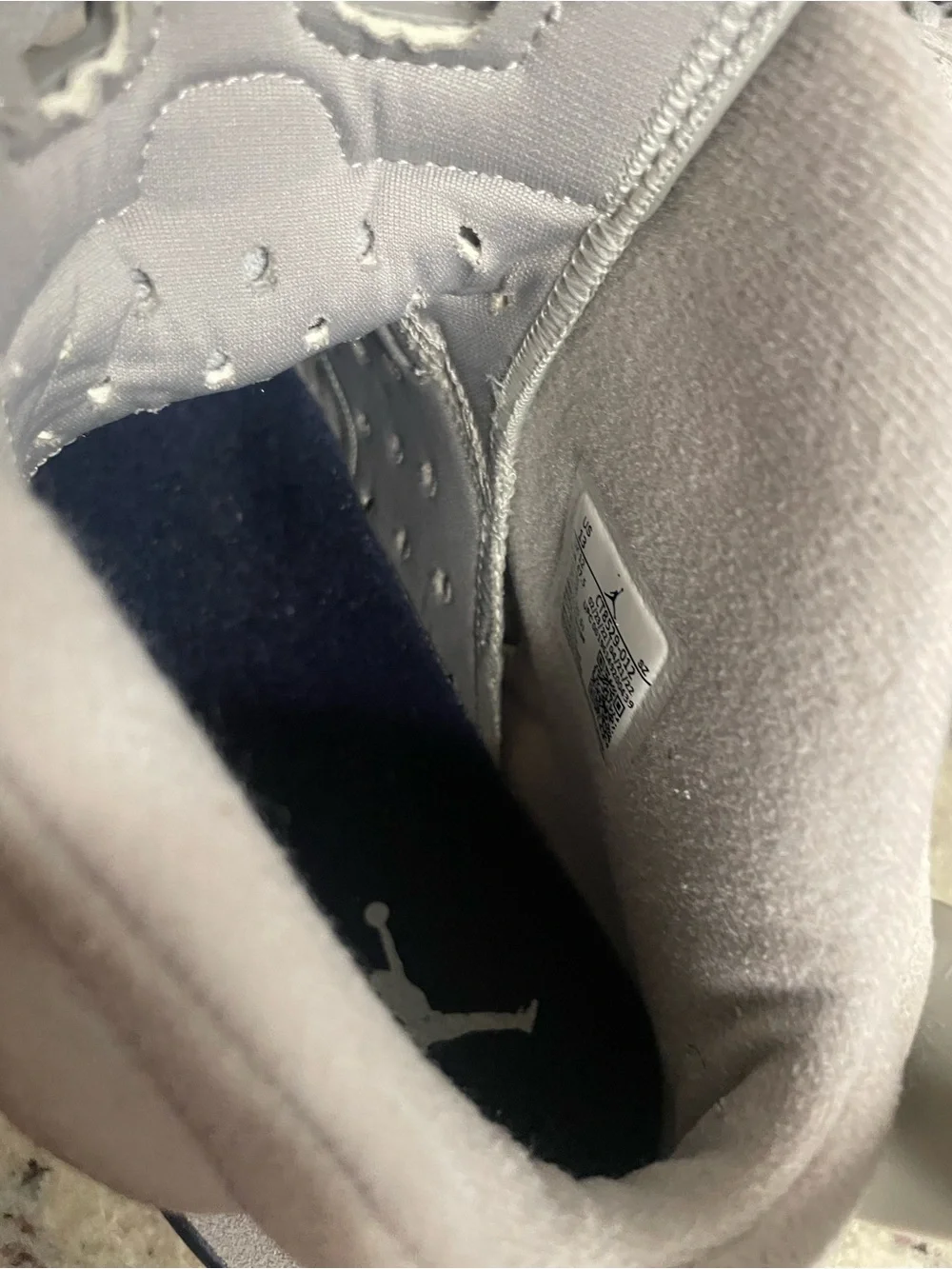 Air Jordan 6 Retro Georgetown sneaker shoes high top suede tongue brand men 13